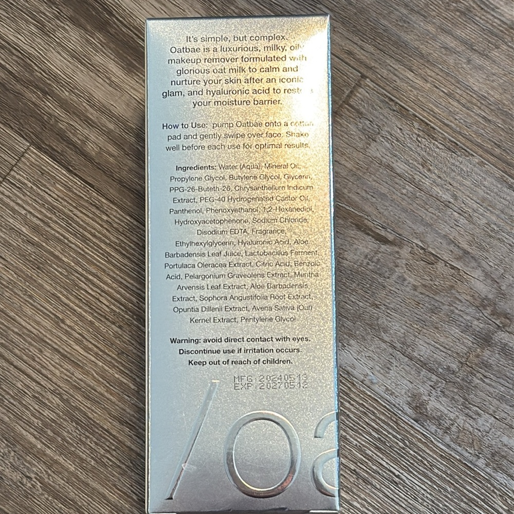 Toy Factory OatBae Hyaluronic Oil Makeup Remover - Picture 2 of 2